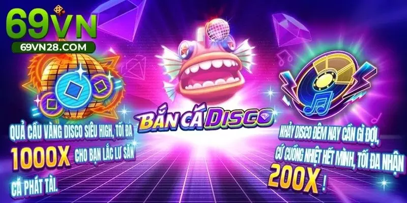 Đôi nét về tựa game Disco Fishing hấp dẫn tại 69VN
